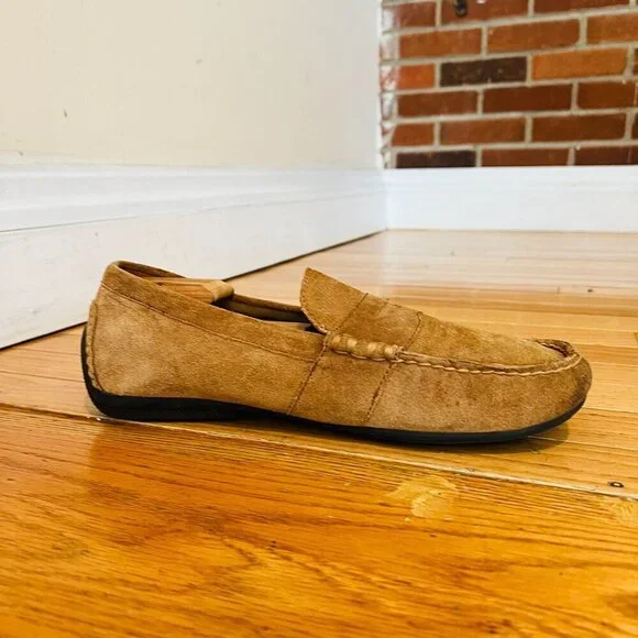 Polo Ralph Lauren Anders Suede Penny Driver Size 10.5 - Picture 2 of 16